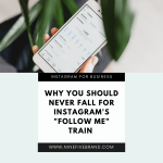 Why You Shouldn’t Fall for The Instagram “Follow Me” Train